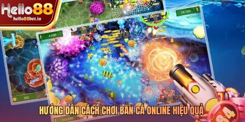 Chơi bắn cá hiệu quả cần chiến thuật và hiểu rõ vũ khí